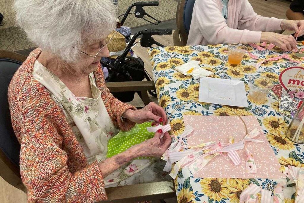 Soco Village | Residents Making Crafts