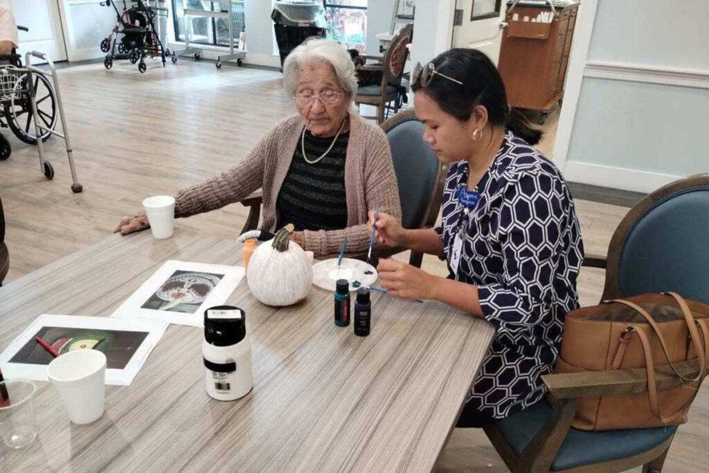 Soco Village | Residents Making Crafts